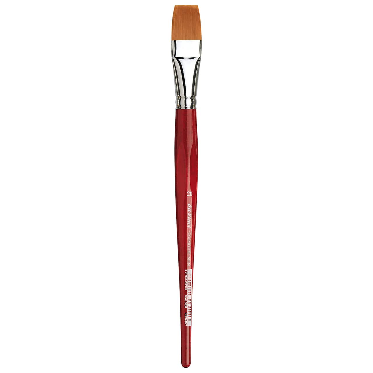 da Vinci COSMOTOP SPIN Series 5880 Synthetic Flat Brush
